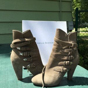 Camilla Skovgaard Buckle ankle boot